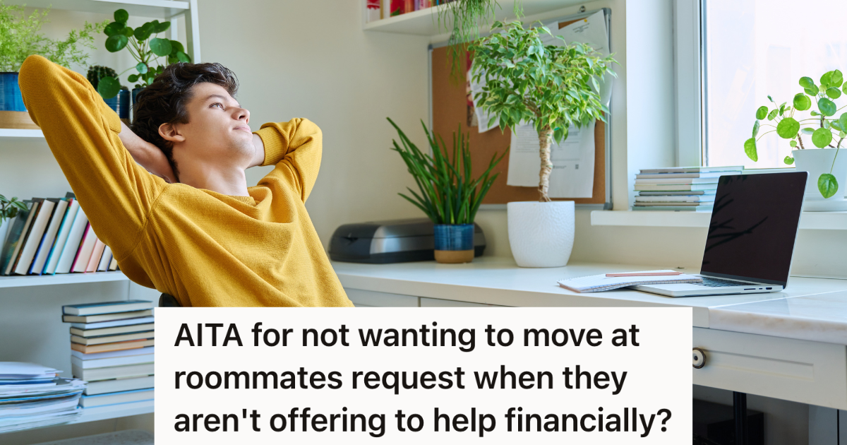 male college student relaxing in desk chair