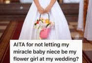 Bride Wants Her Stepdaughter To Be The Flower Girl In Her Wedding, But Her Sister-In-Law Thinks Her Daughter Should Have The Gig Instead