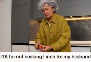 Wife Who’s Been Married For 20+ Years Refused To Cook Her Husband’s Requested Lunch, So He Got Mad And Started Stomping Around The Kitchen