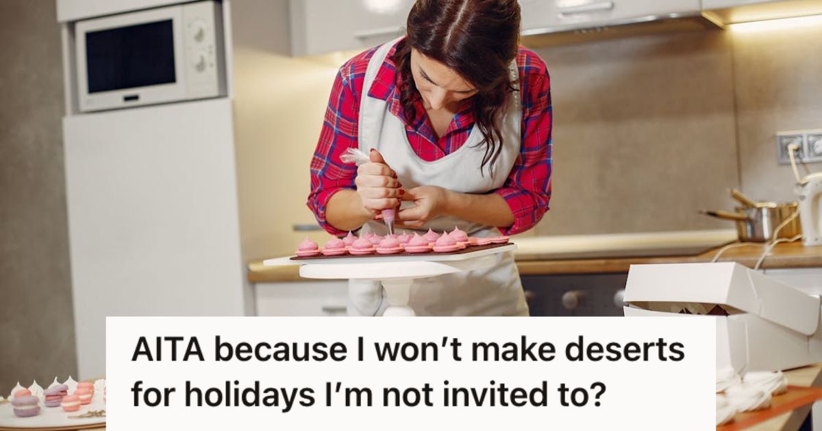 Woman making desserts in the kitchen