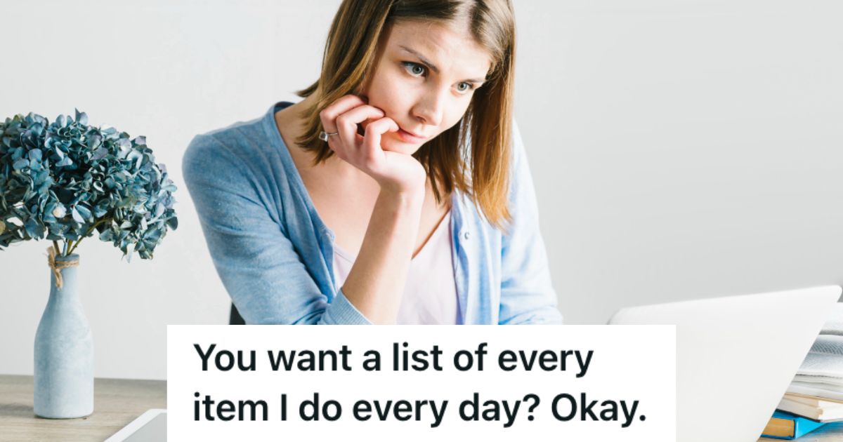 Woman feeling bored while looking at her laptop