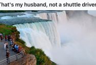 Woman Tried To Visit Niagara Falls With Her Family, But She Was Harassed By Tourists Who Insisted Her Husband Was Their Personal Driver