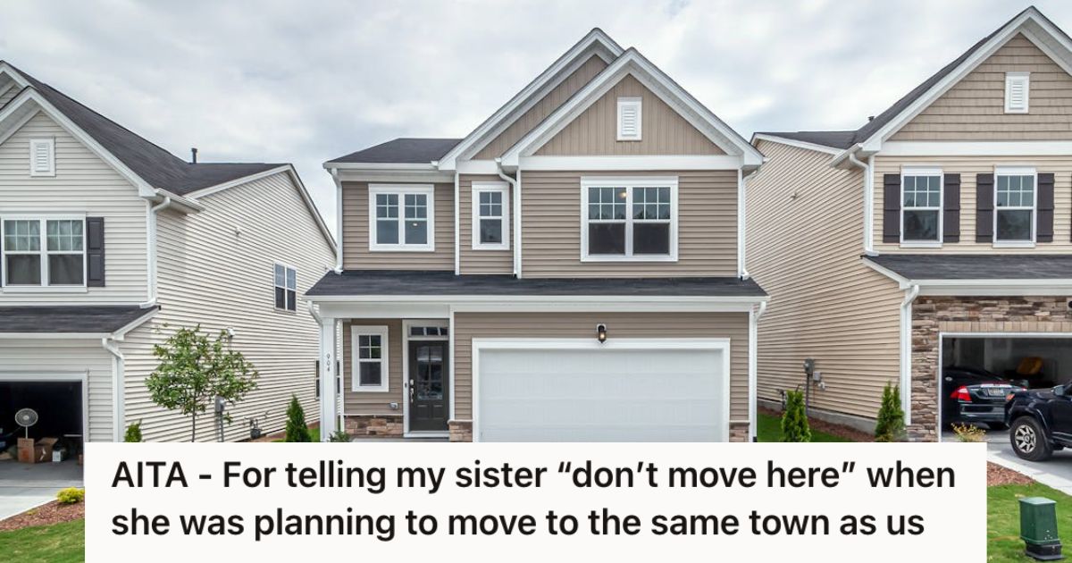 Similar houses in a small town