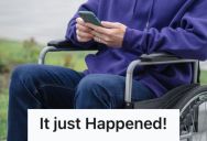 Wheelchair-Bound Patient Was Waiting Outside The Hospital, But A Rude Woman Mistook Him For A Valet Parking Employee And Demanded He Park Her Car