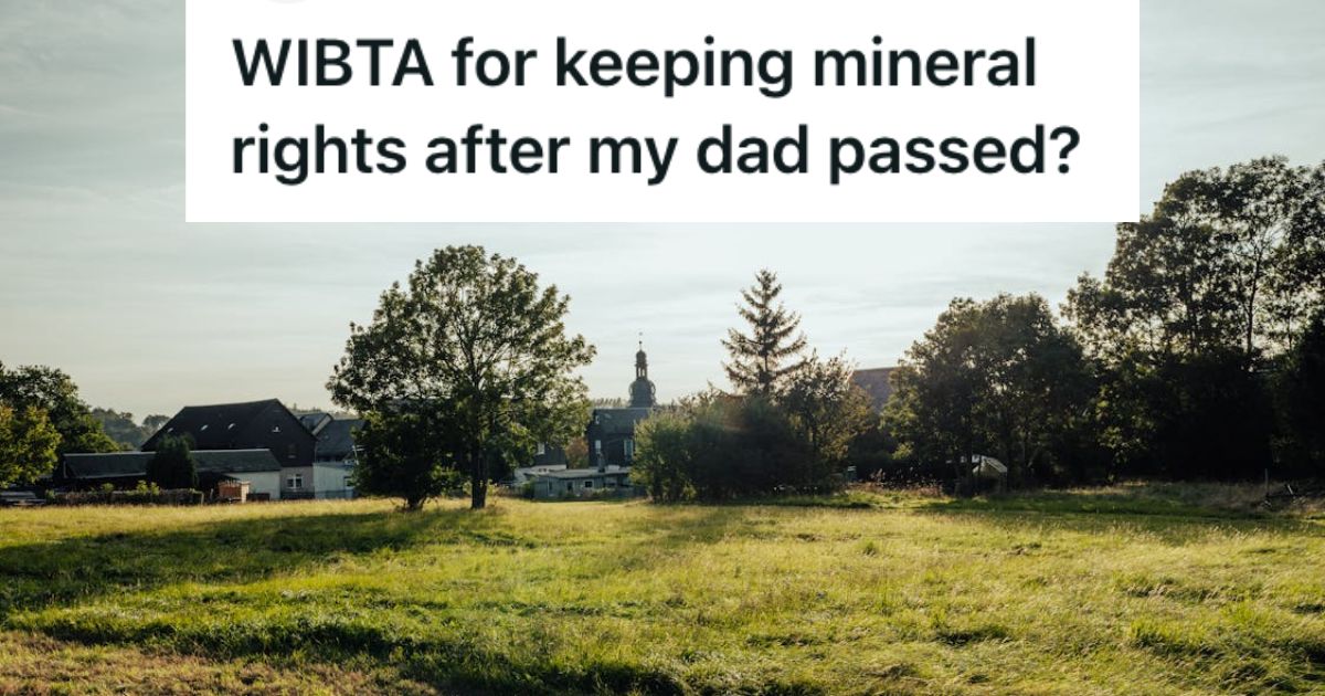 A wide piece of land