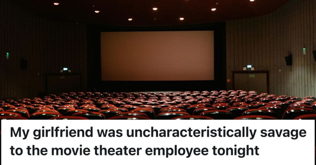 Empty movie theater screening room