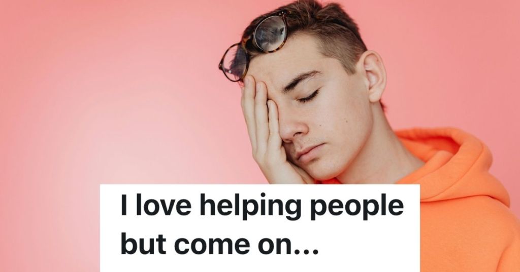 Young man doing a face palm