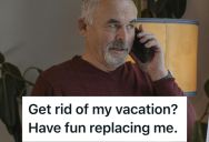 New Company Owners Got Rid Of Vacation Days And Fired Important Staff, So This Long-Time Employee Took 10-Weeks Off Then Quit Without Training A Replacement