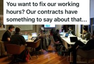 Employees Have Been Working Flexible Hours Forever, But Now A New Manager Wants To Make A Change. When They Take His Rules Quite Literally, He Realises How Clueless He Is.