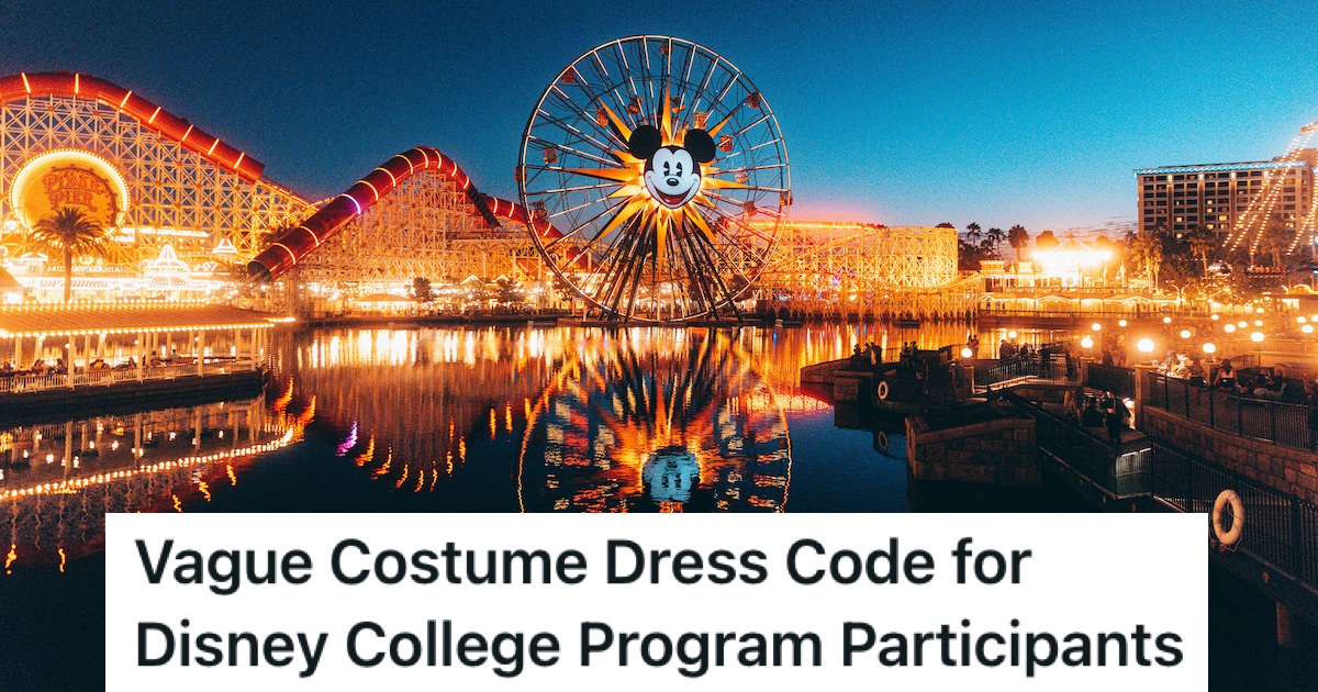 College Student Was Ready For The Celebration At The End Of Her Disney Program, But When The Dress Code Was Circulated, She And Her Friends Were Forced To Hatch A Cunning Plan Lights at the Disney pier at night