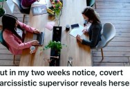 Employee Is Ready To Hand In Her Notice And Pursue A Better Opportunity Elsewhere, But The Reaction From Her Usually Benevolent Supervisor Was Far Beyond Anything She’d Imagined