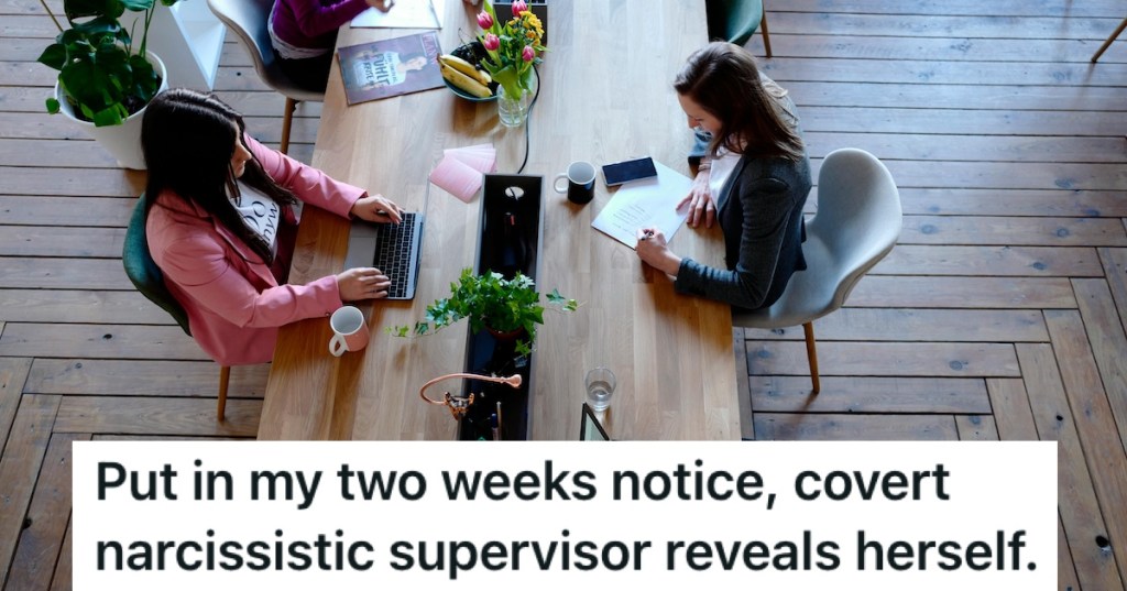 Women working in an office