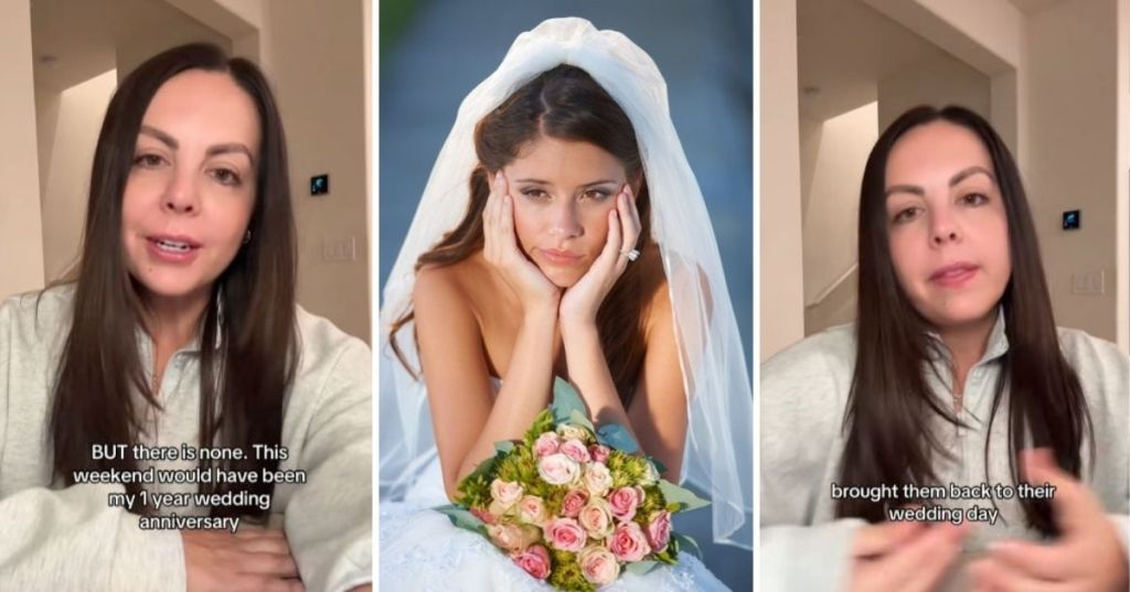 Sad bride