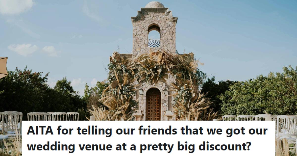 Beautiful stone structure set aside the countryside, serving as a wedding venue