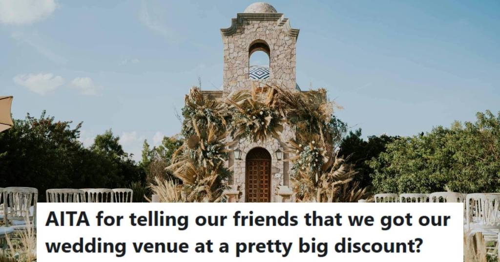 Beautiful stone structure set aside the countryside, serving as a wedding venue