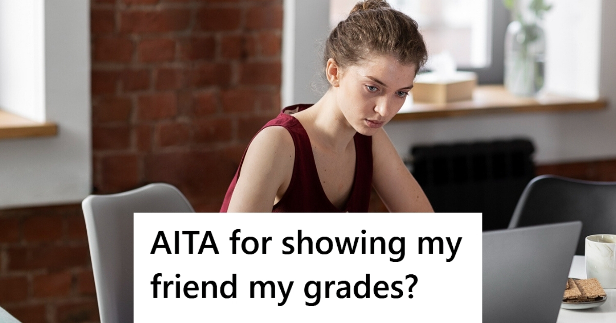 College Student Works Two Jobs Because Her Parents Cut Her Off, So Things Got Tense When A Friend Tried To Give Her Life Advice Woman studying using laptop indoors