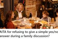 Cousin Tried To Explain Why A Yes Or No Didn’t Fully Answer A Family Question About Divorce, But Her Relative Scolded Her For “Overthinking”