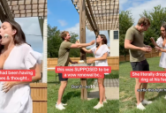 Hubby Smashed Cake Into Bride’s Face During Their Wedding Vow Renewal Ceremony, And Now She’s Fuming