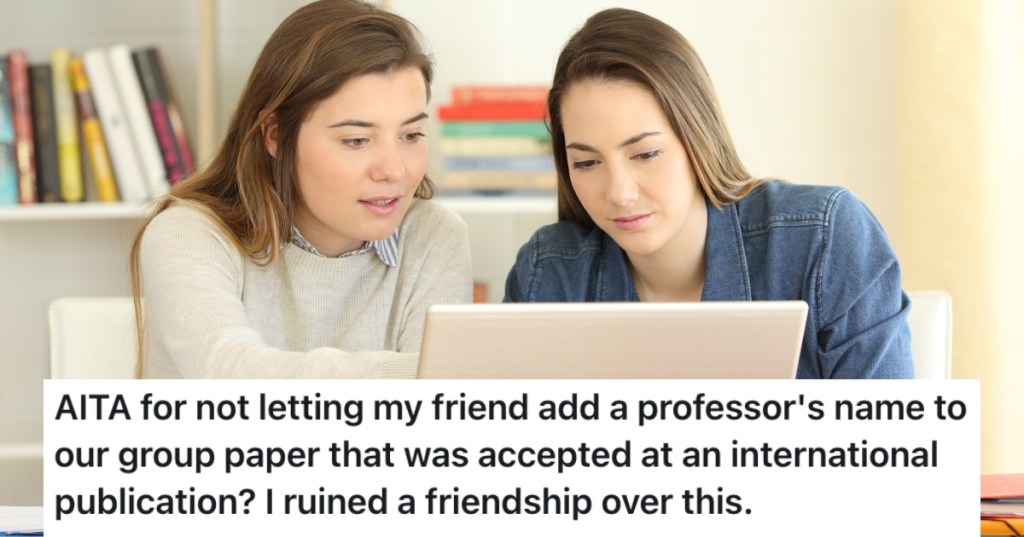 students working on a computer