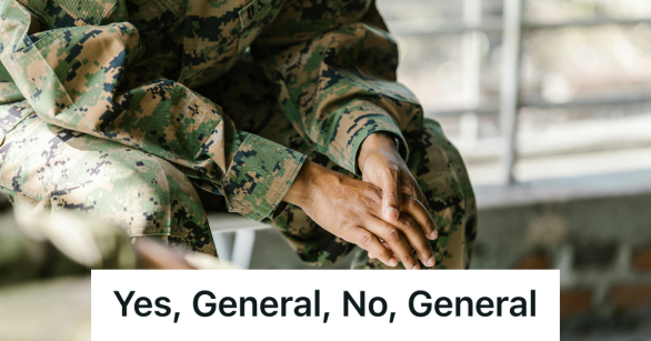 army general in camo uniform