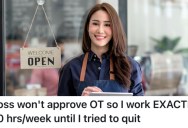 A Cafe Employee’s Boss Wouldn’t Pay Her For Working Overtime, So She Refused To Put In Any Extra Work