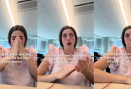 A Working Mom Got Emotional When She Saw Her Baby Sit Up For The First Time Through Her Baby Monitor