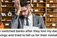 Unhappy Customer Paid A Transfer Fee To Replace Money That Was Stolen From His Bank Account, So He Switched Banks And Transferred All His Money To The New Account