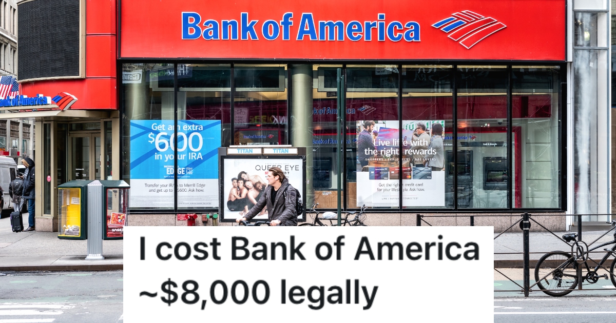 exterior of bank of america