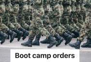 A Cadet Pushes Back During Boot Camp, And Quickly Learns To Improve His Push Up Game Or Else