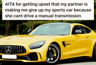 Husband Doesn’t Want To Sell His Sports Car To Make Room For A New Baby, But His Partner Said It Was Time To Choose Between The Car And Their Future