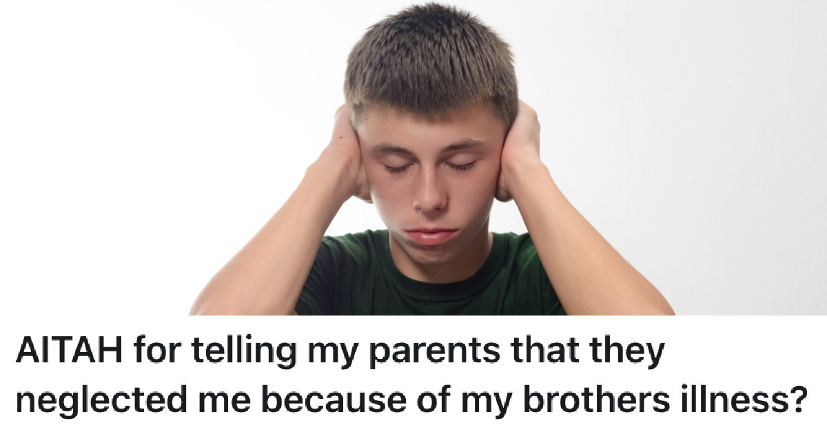 boy hates sounds covering ears