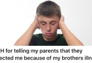Older Brother Can’t Handle Certain Sounds, So His Little Sister Isn’t Allowed Near Him Because Everything She Does Is A Trigger For His Illness