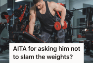 Gym-Goer Got Fed Up With A Rude Weight-Slammer, But When He Confronted Him Mid-Workout, Things Got Awkward