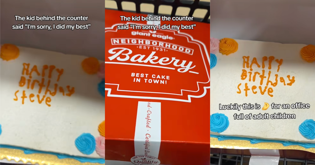 A Customer Received A Below Average Birthday Cake From A Grocery Store Bakery And The Apology Is Hilarious cake from a bakery