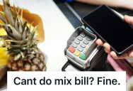 Shopper Was Told They Couldn’t Split Payments On The Weekend, But They Outsmarted The System And Left The Cashier Speechless