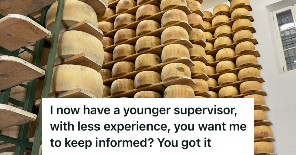 cheese factory cheese stacked up on shelves