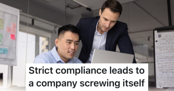 two men in an office