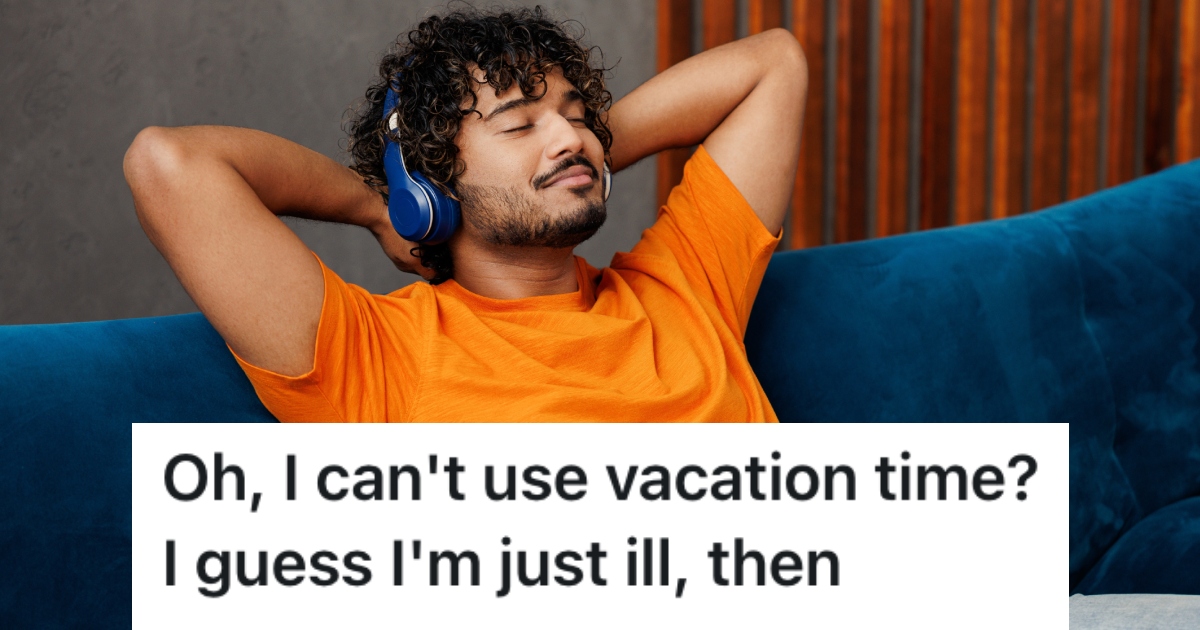 man relaxing on a couch