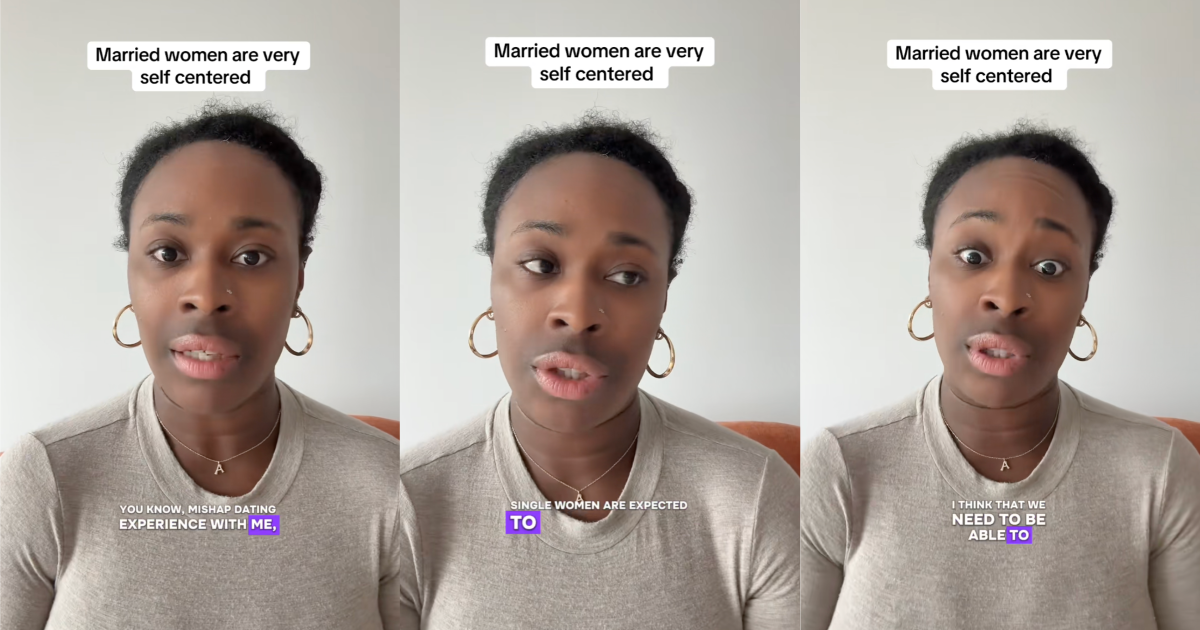 woman talking to tiktokkers