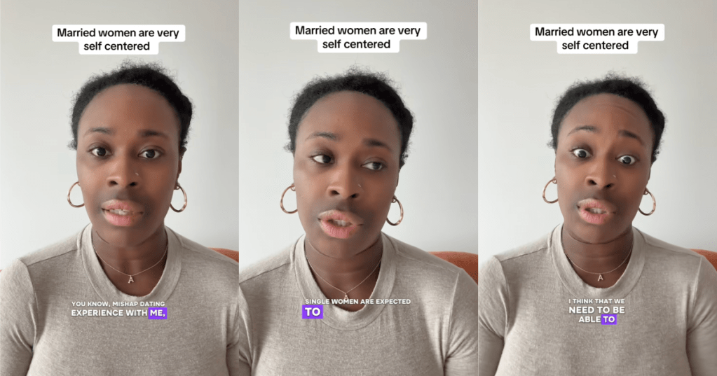 woman talking to tiktokkers