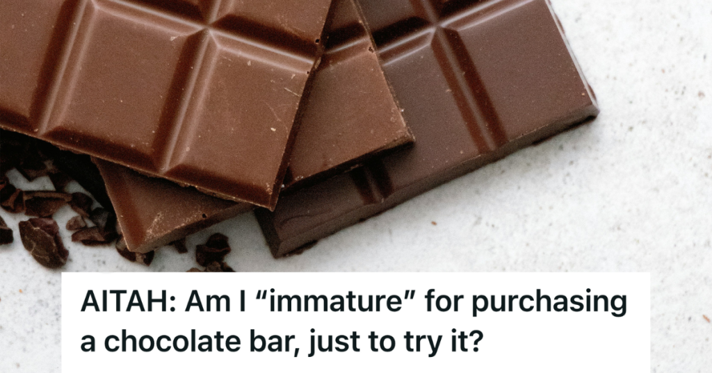 closeup of a chocolate bar