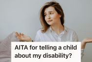 Young Woman Told Her Boyfriend’s Niece She Couldn’t Go Ice Skating Because Of Her Disability, So The Child’s Mom Accused Her Of Scaring Her Child