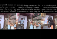 A TikTokker Said She’s Going to Help Raise the Baby Her Boyfriend Fathered With Another Woman While They Were Broken Up For Two Months