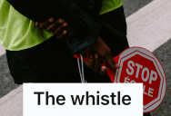 Crossing Guard Forgot To Take Off His Work Whistle At The Mall, So Shoppers And Staff Somehow Mistook Him For A Mall Employee