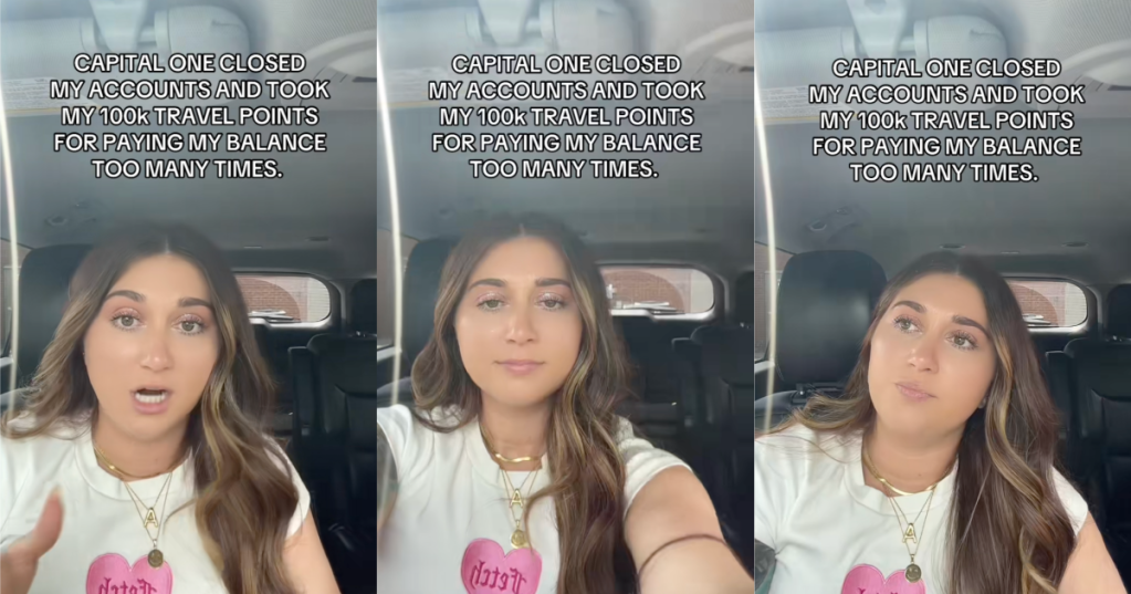 woman talking to tiktokkers