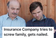 Family’s House Caught On Fire, And Dad Got Upset About A Very Low Homeowners Insurance Offer. So He Followed The Insurance Rules, And Sued His Son With A Lawsuit To Make The Insurance Pay In Full.