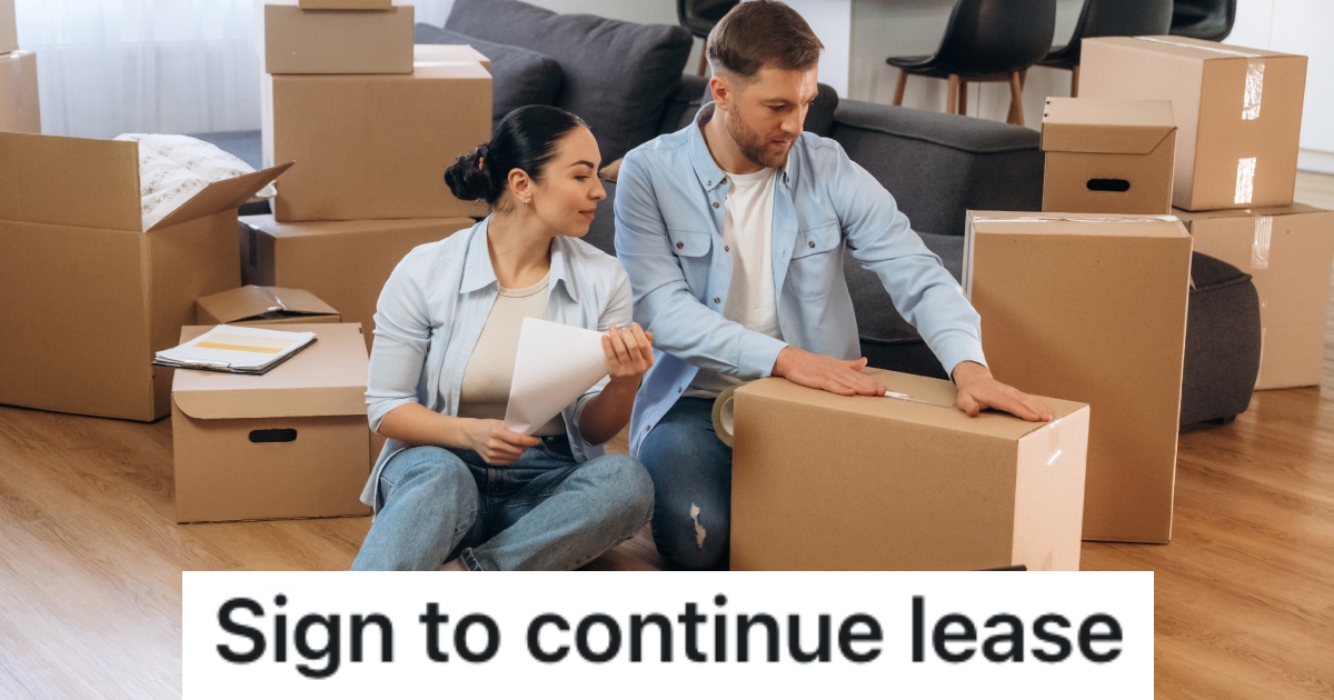 couple in an apartment