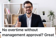 Employee Was Told They Couldn’t Work Overtime Hours, So They Signed A Contract And Worked 40 Hours Exactly Each Week