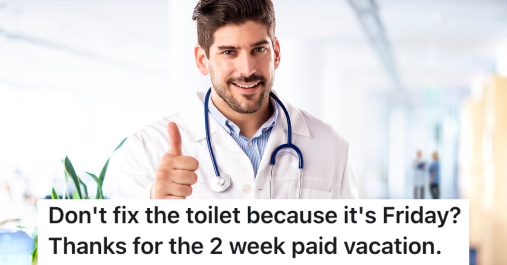 doctor giving a thumbs up