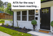 Her Family Won’t Stop Locking Her Out Of The House, So Now She Kicks It Every Day